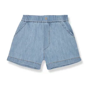 1  in the Family Filipo Denim Bermudas
