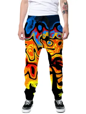 Abstract Summer Sunset Joggers