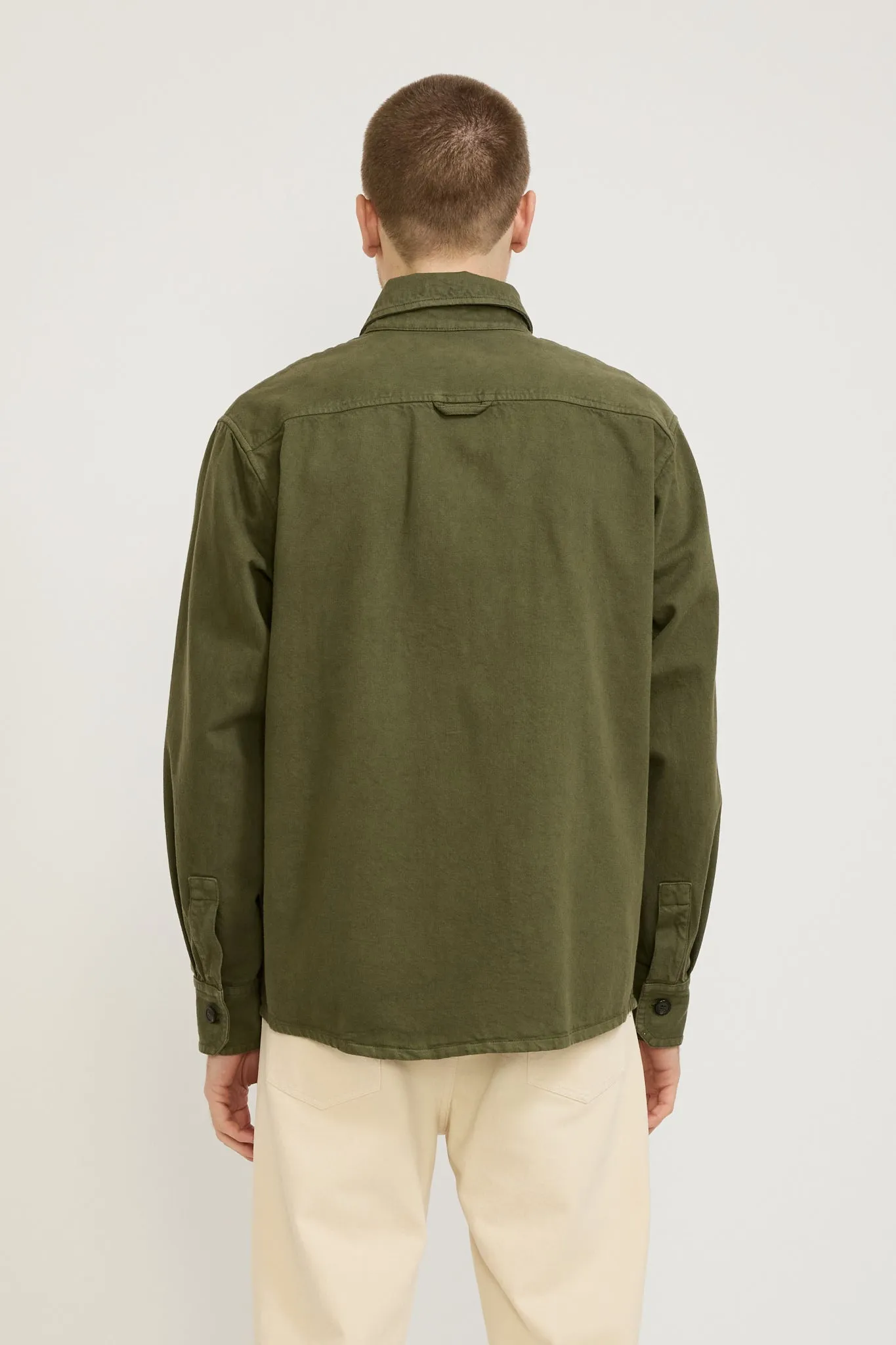 Basile Cavalier Overshirt Khaki