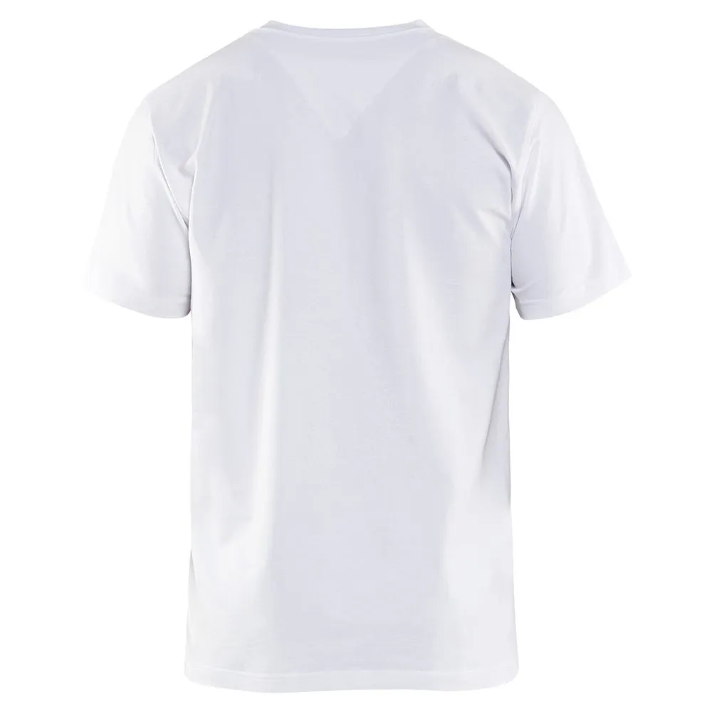 Bl&#xE5;kl&#xE4;der&#x20;3360-1029&#x20;T-shirt&#x20;V-Neck&#x20;-&#x20;White