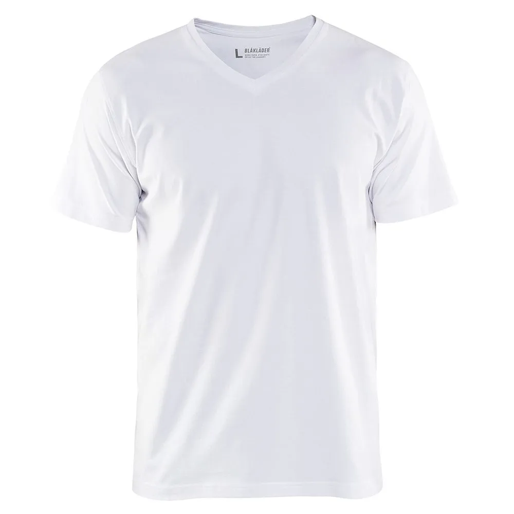 Bl&#xE5;kl&#xE4;der&#x20;3360-1029&#x20;T-shirt&#x20;V-Neck&#x20;-&#x20;White