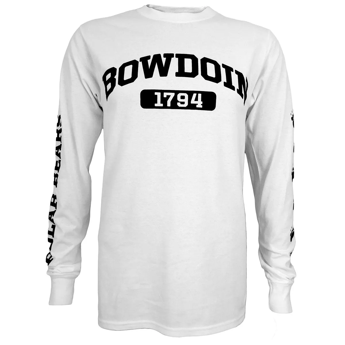 Bowdoin 1794 Basic Long-Sleeved Tee from Champion