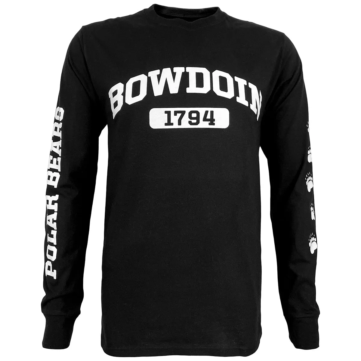 Bowdoin 1794 Basic Long-Sleeved Tee from Champion