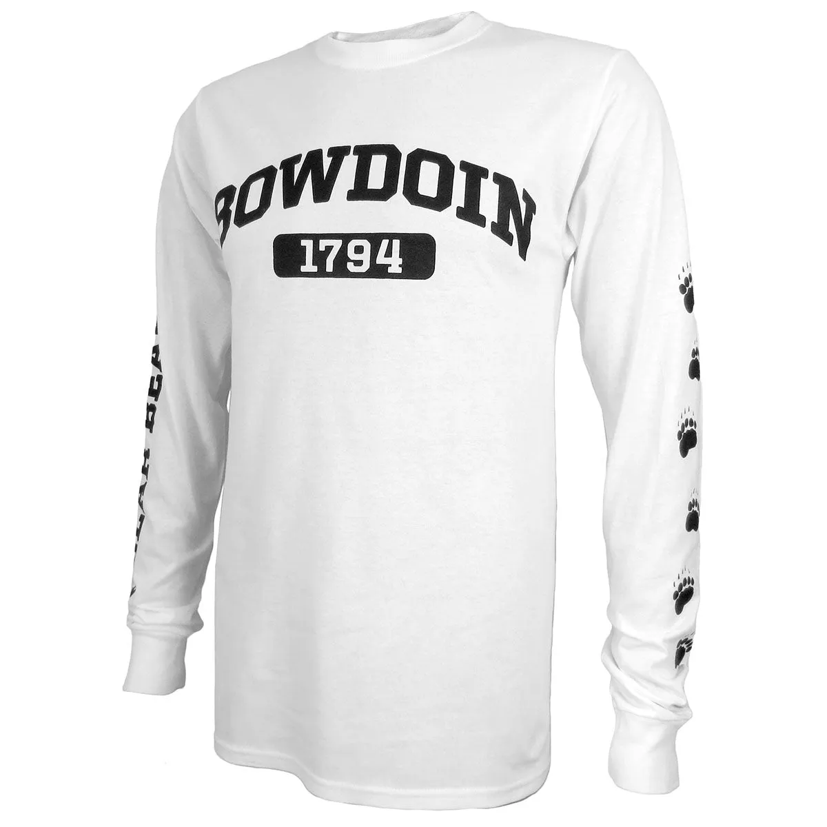 Bowdoin 1794 Basic Long-Sleeved Tee from Champion
