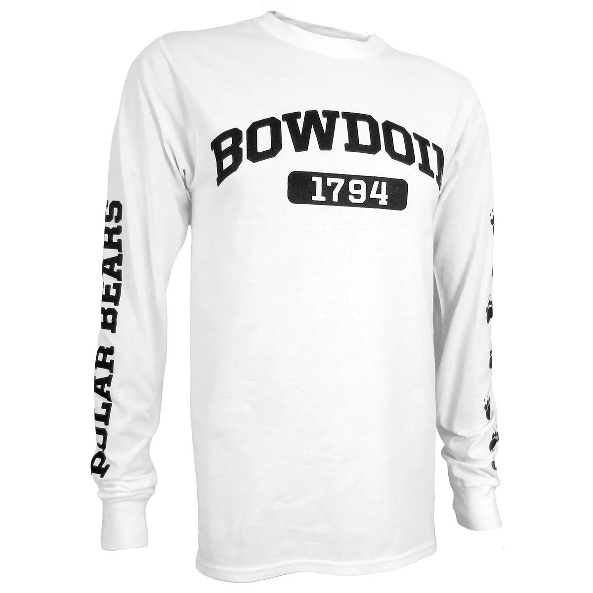 Bowdoin 1794 Basic Long-Sleeved Tee from Champion