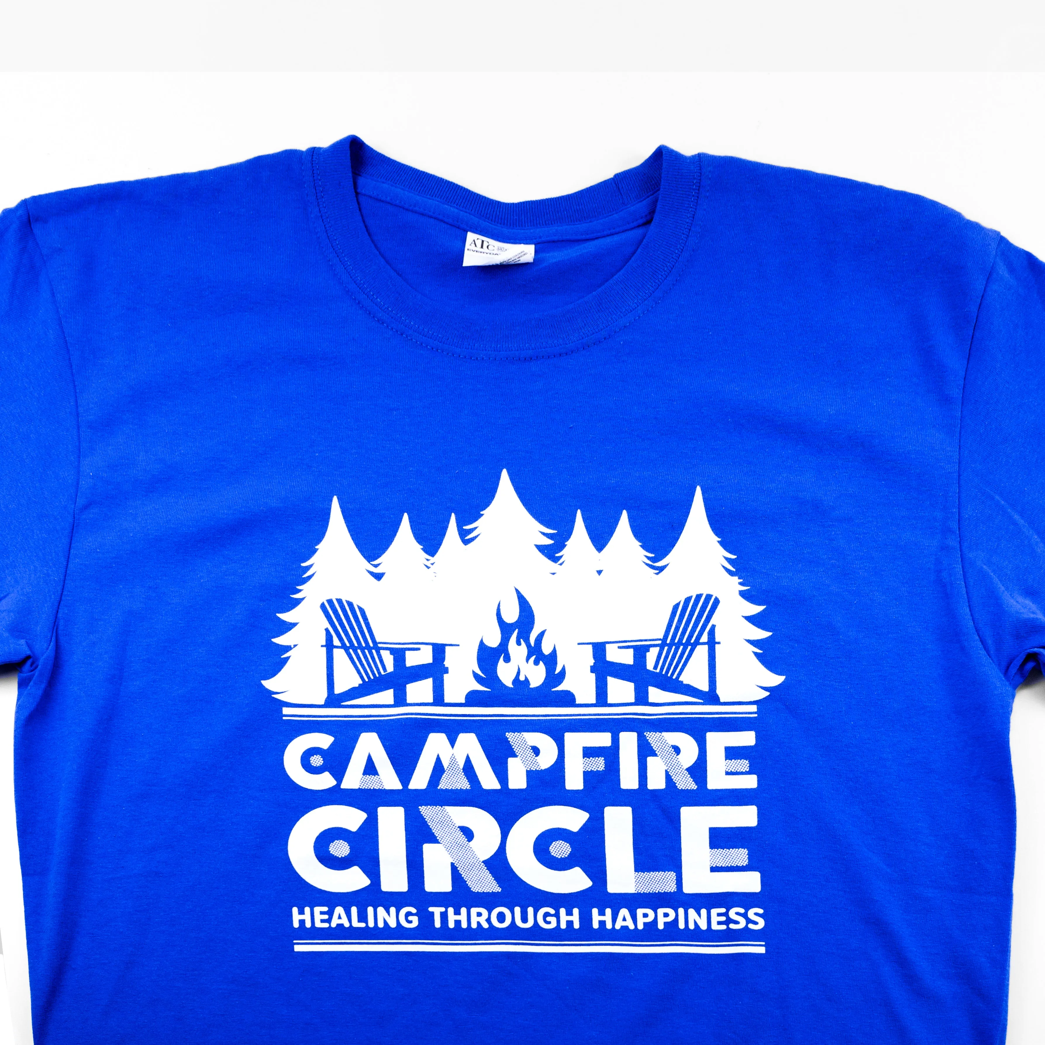 Campfire Circle Royal Blue 2022 Summer T-Shirt