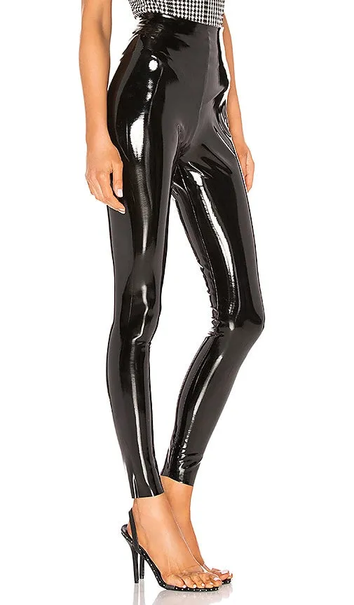 Commando Perfect Control Patent Leather Legging in Black
