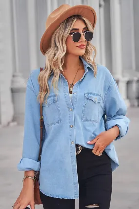 DENIM LONG SLEEVE