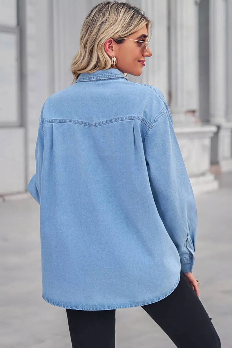 DENIM LONG SLEEVE