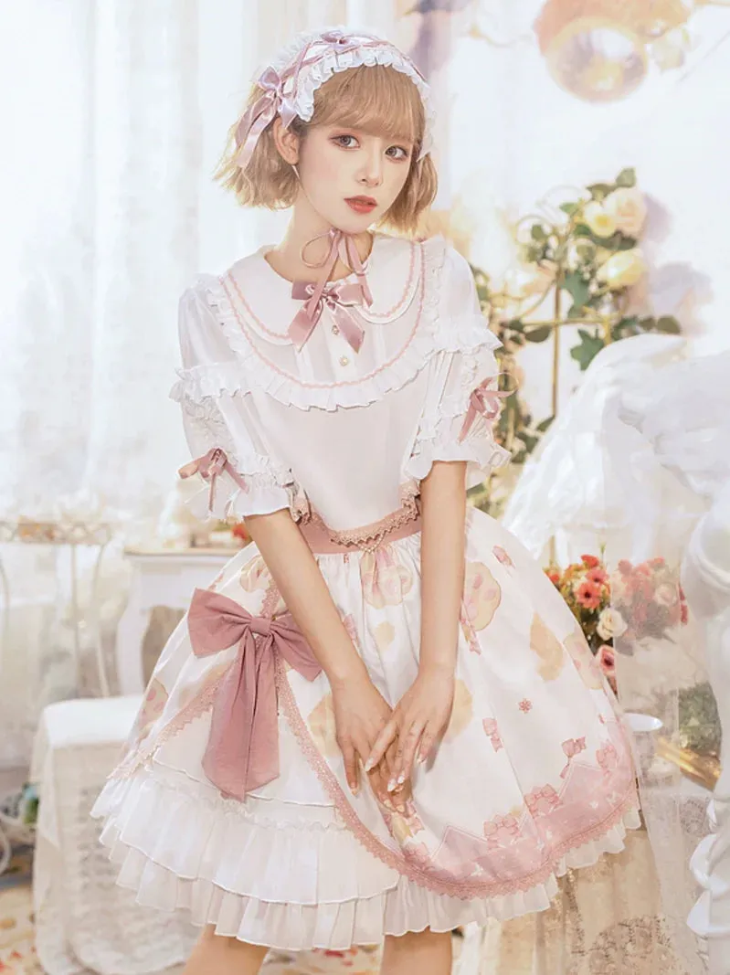 Girly Tops Sweet Lolita Short
