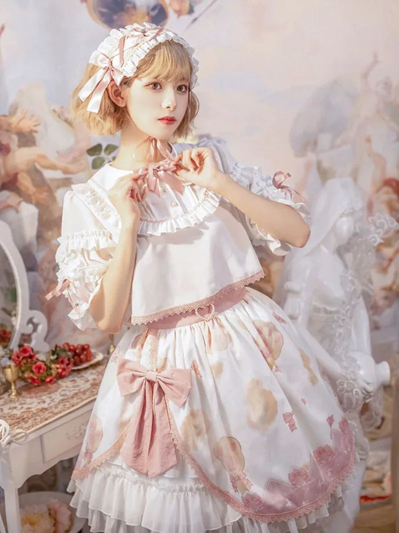 Girly Tops Sweet Lolita Short