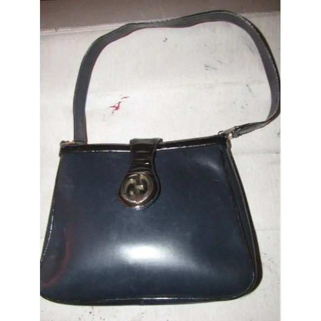 Gucci Mod Blue Leather Bag