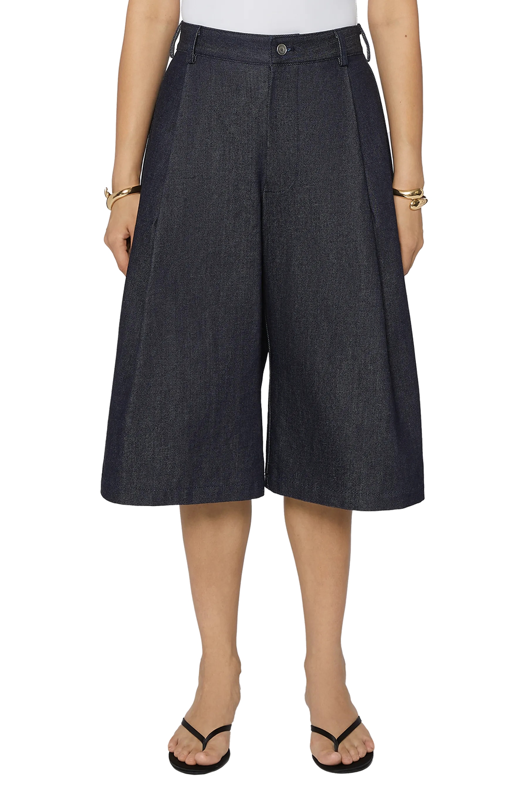 Indigo Bermuda Jorts