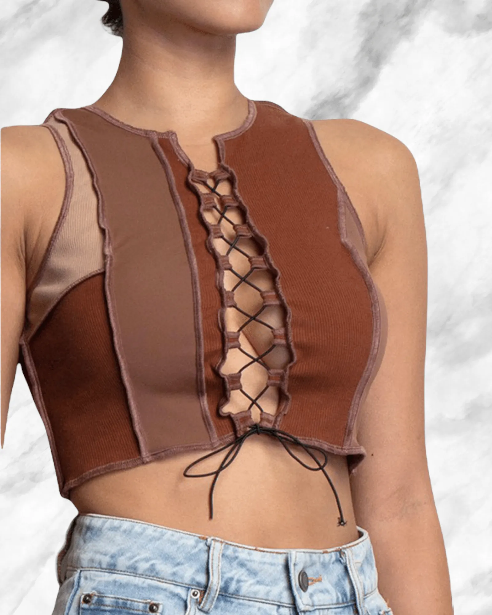 Lesly Patch Top