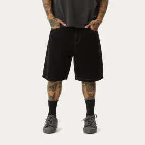 LIL C DENIM BAGGY SHORT 22/WASHED BLACK