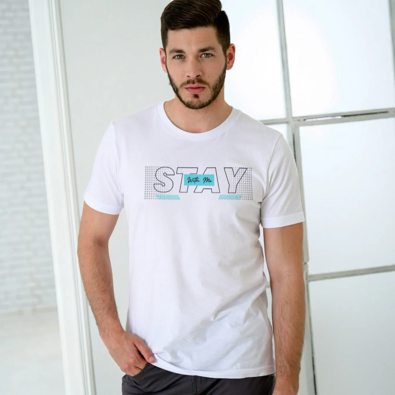 Men Cotton  T-Shirt TTF-028
