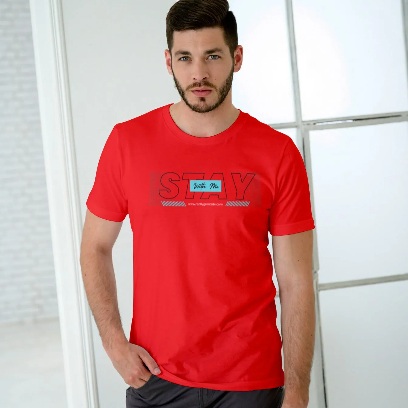 Men Cotton  T-Shirt TTF-028