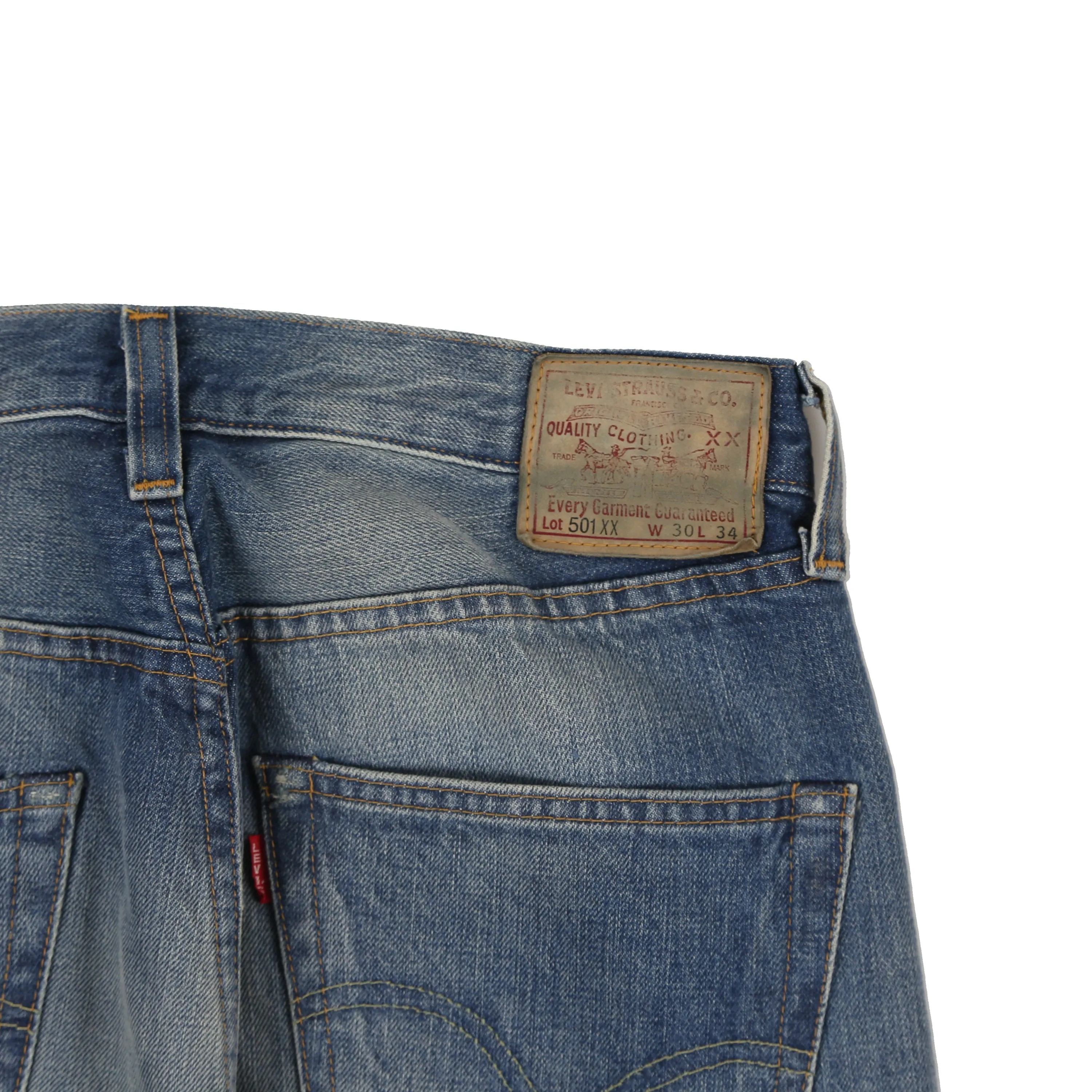 New Levis LVC 501 XX Big E Selvedge Denim Jeans
