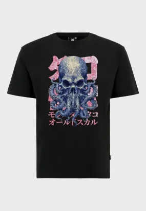 Octo Skull T-Shirt Black