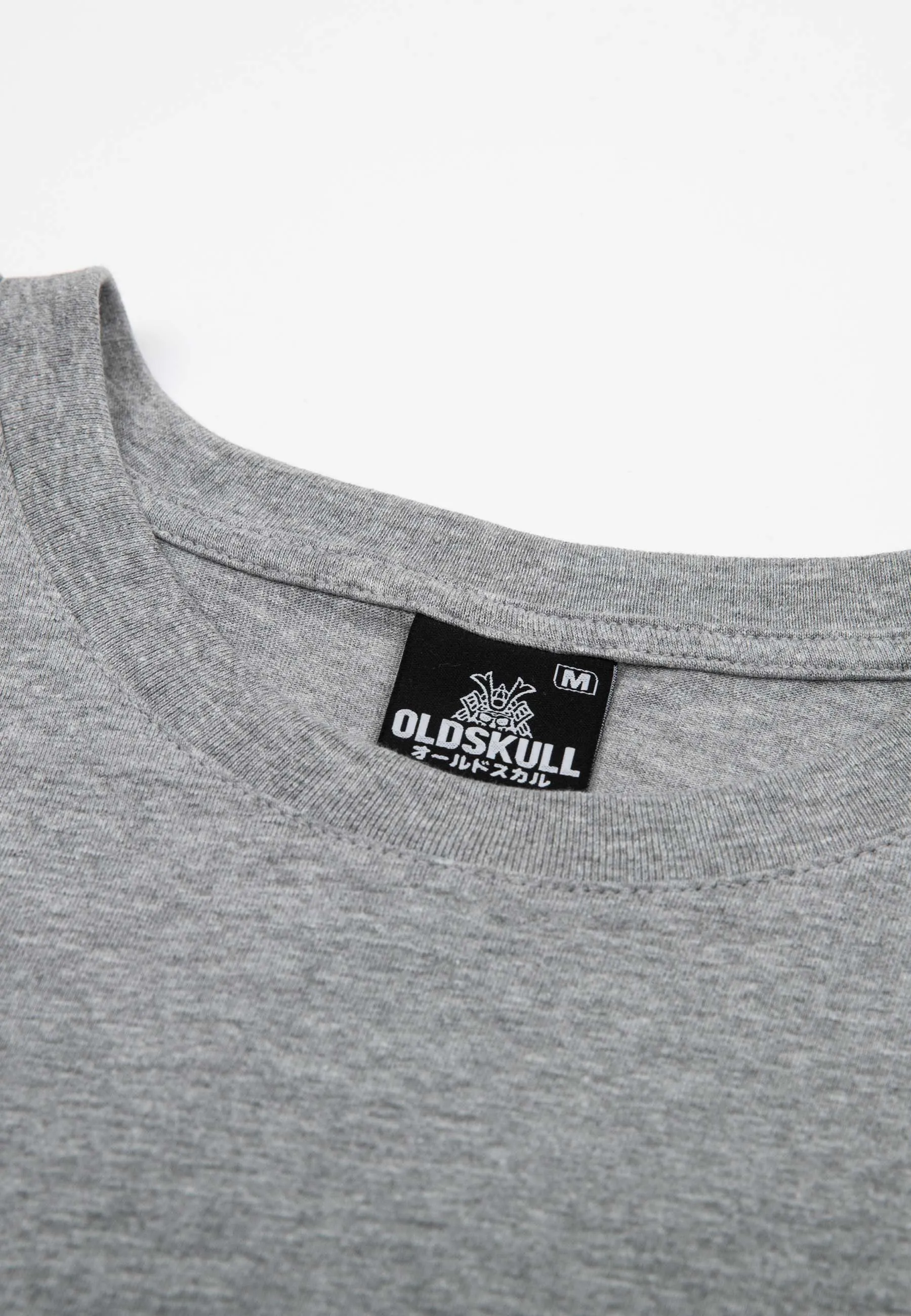 Octo Skull T-Shirt Heather Grey