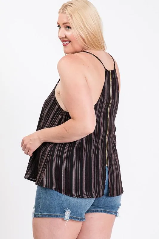 Pre-Order Off To The Beach Stripe Cami Top