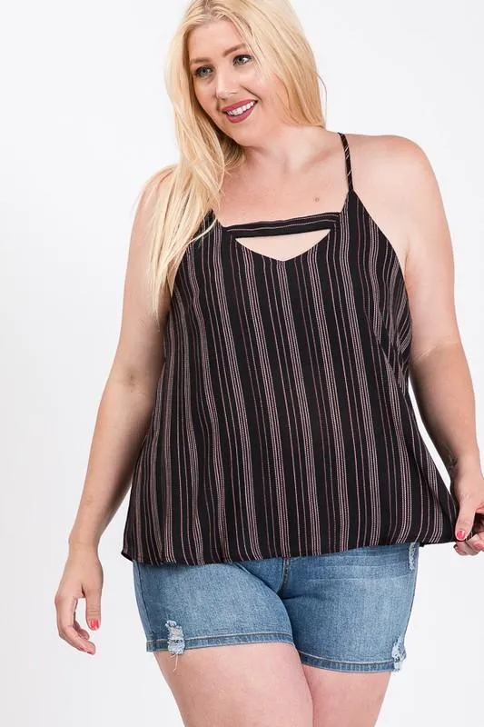 Pre-Order Off To The Beach Stripe Cami Top