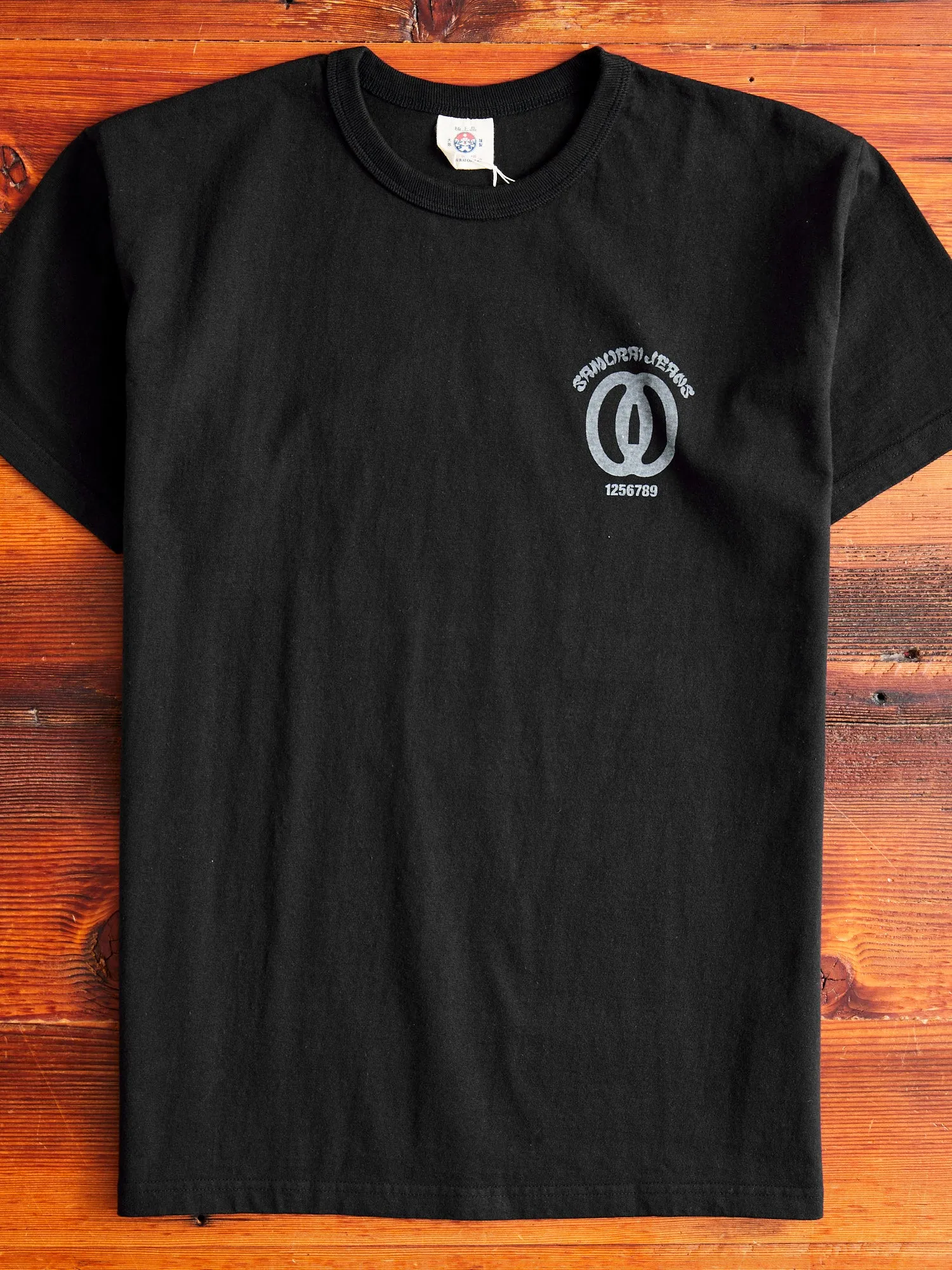 "Musashi" Heavyweight T-Shirt in Black