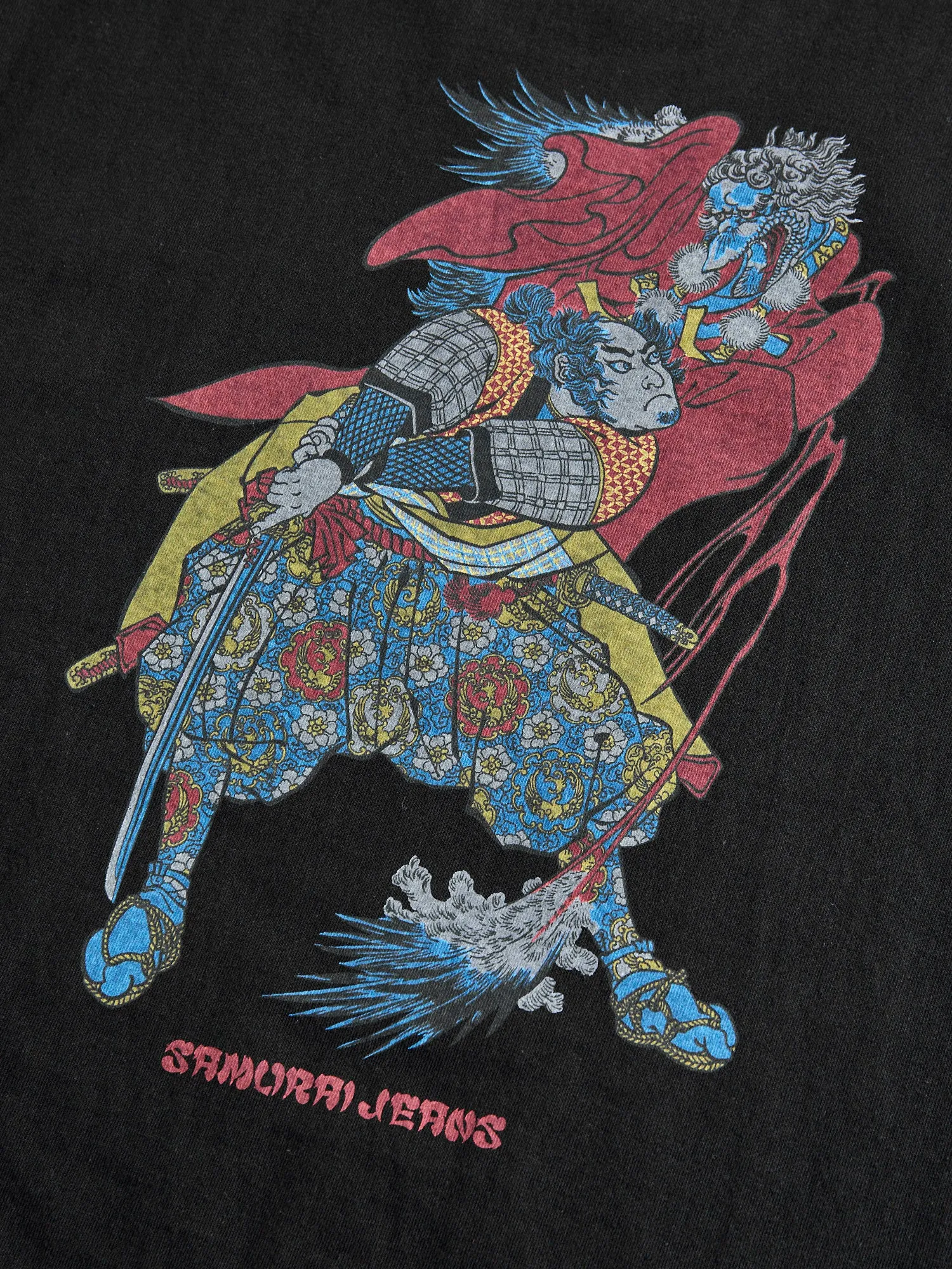 "Musashi" Heavyweight T-Shirt in Black