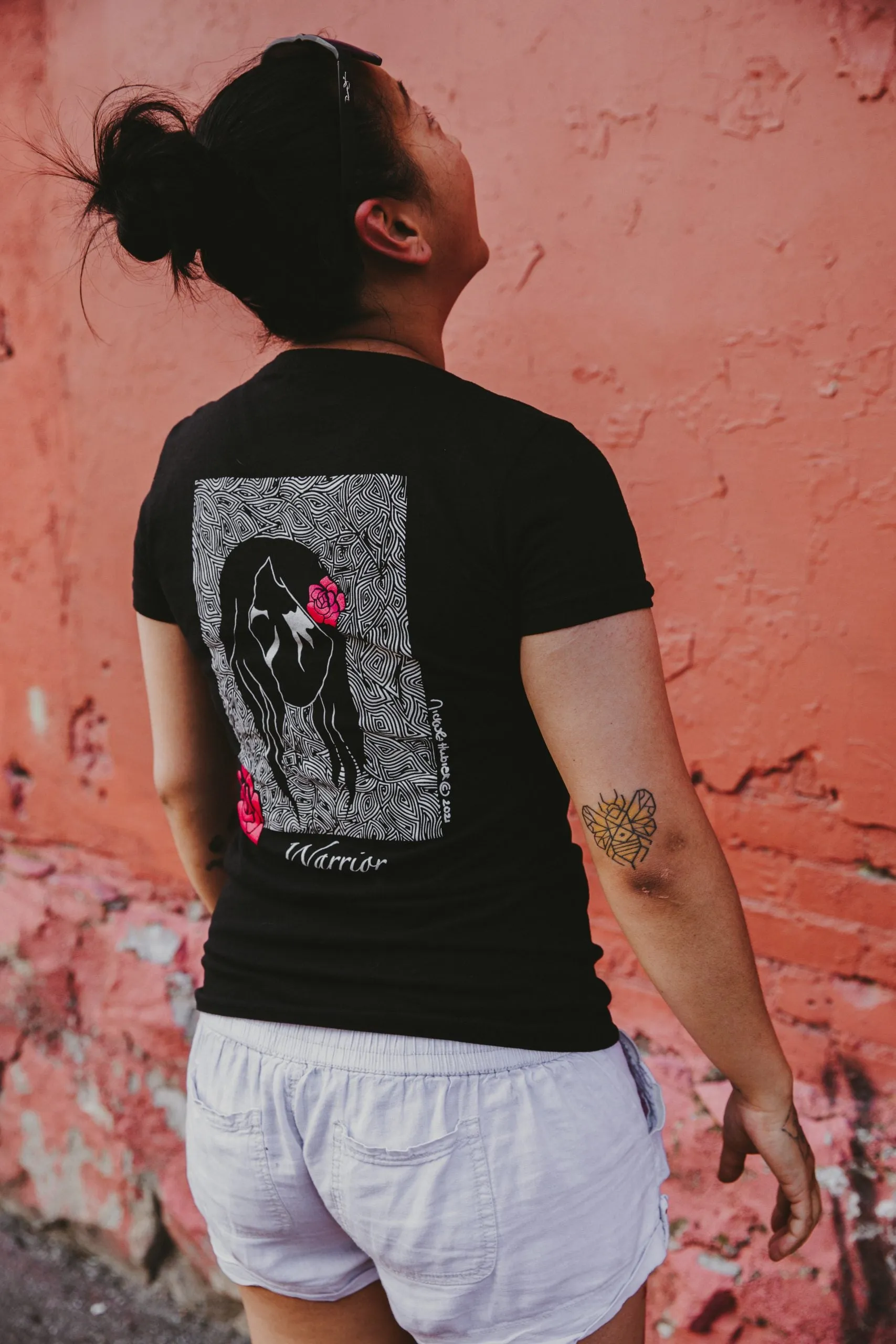 Warrior Hand-drawn T-Shirt | Ladies